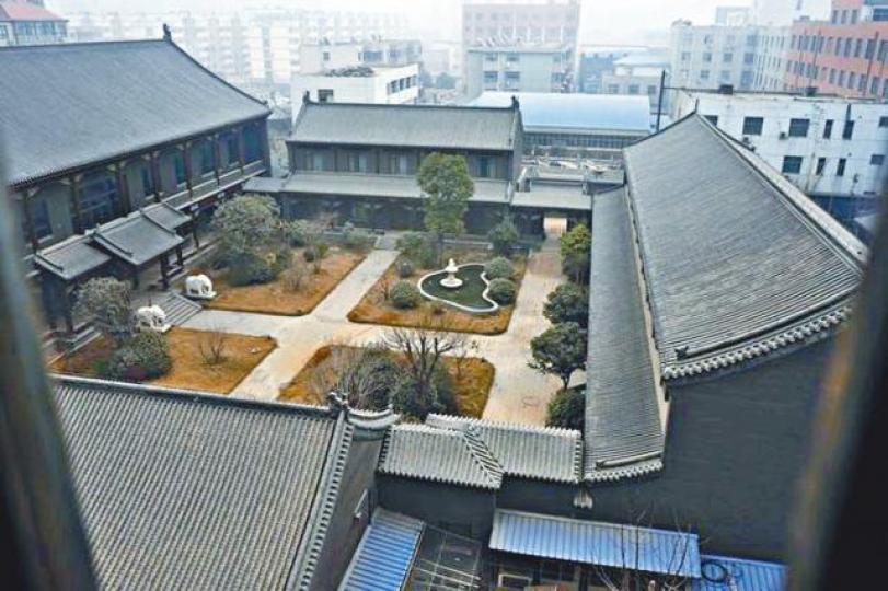谷俊山在河南老家建的「將軍府」。 谷俊山在河南老家建的「將軍府」。
