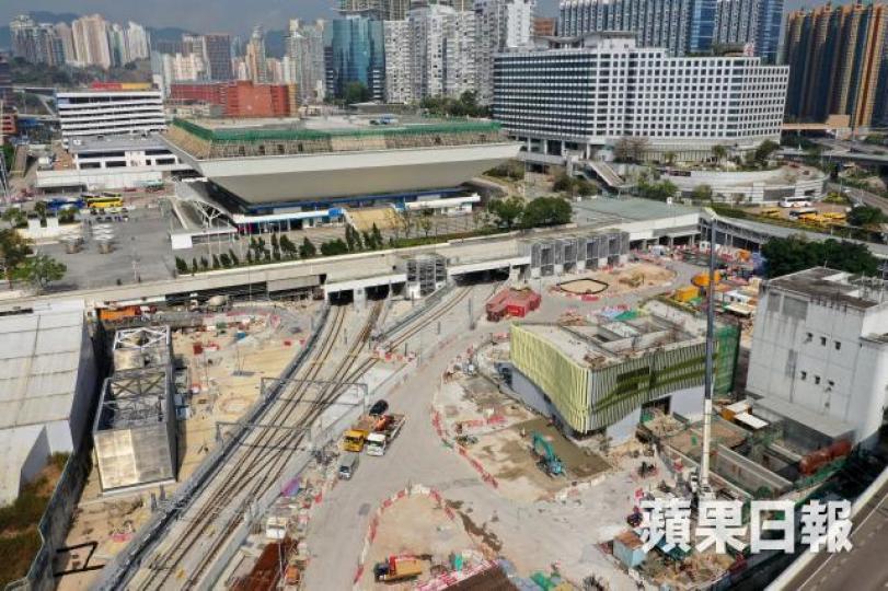 港鐵沙中綫紅磡站醜聞一浪接一浪。資料圖片 港鐵沙中綫紅磡站醜聞一浪接一浪。資料圖片