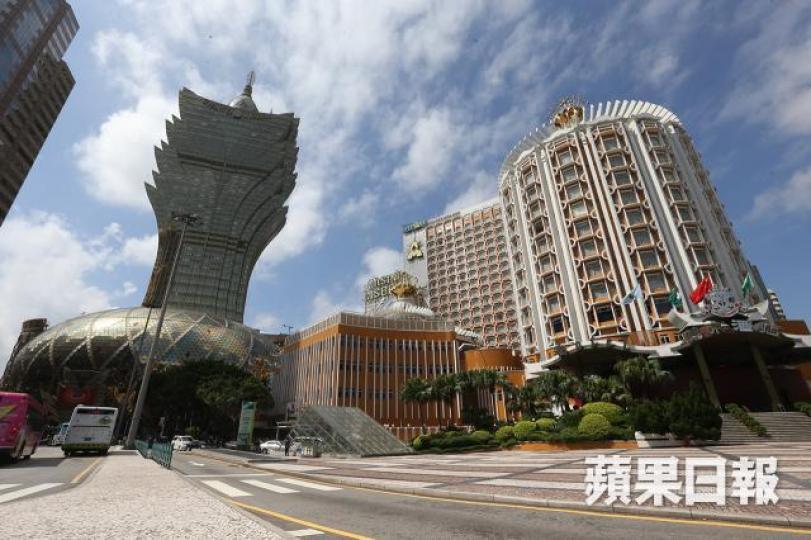 澳博昨日公佈首季數據。資料圖片 澳博昨日公佈首季數據。資料圖片