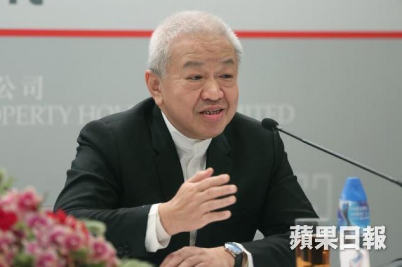 長和聯席董事總經理霍建寧被譽為打工皇帝。資料圖片 長和聯席董事總經理霍建寧被譽為打工皇帝。資料圖片