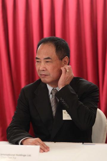 冠華國際行政總裁陳天堆。資料圖片 冠華國際行政總裁陳天堆。資料圖片