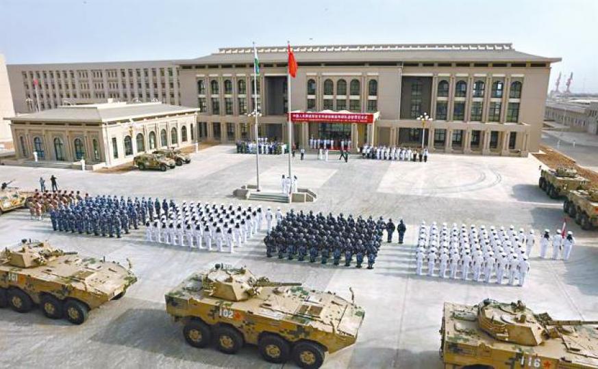 中國在吉布提的軍事基地。 中國在吉布提的軍事基地。