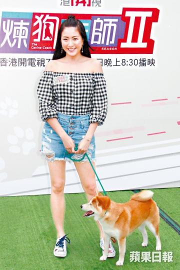 陳嘉桓指早前第一次經歷狗狗離開，感到非常難過。