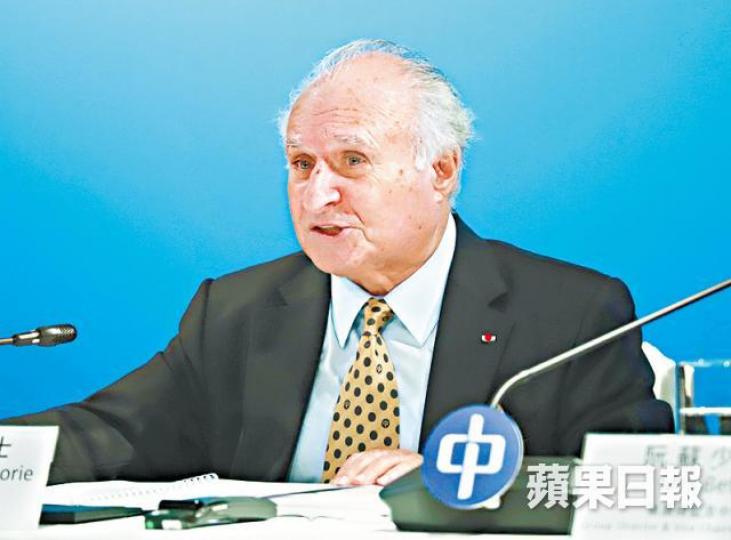 米高嘉道理稱,中電將來會繼續投資中國市場。譚德潤攝 米高嘉道理稱,中電將來會繼續投資中國市場。譚德潤攝