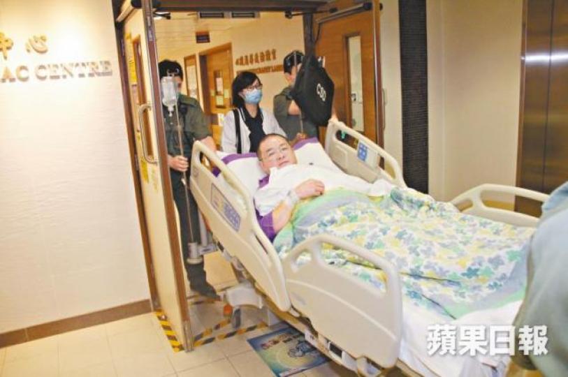 邵家臻目前仍在伊利沙伯醫院留醫。資料圖片
邵家臻目前仍在伊利沙伯醫院留醫。資料圖片