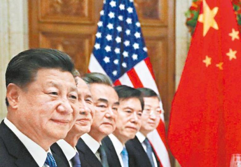 習近平率中方團隊去年12月1日在阿根廷G20峯會與特朗普進行工作晚宴後,雙方同意停止互徵新關稅。路透社 習近平率中方團隊去年12月1日在阿根廷G20峯會與特朗普進行工作晚宴後,雙方同意停止互徵新關稅。路透社