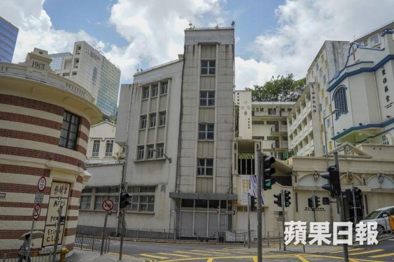 香港聖公會中環建築群。資料圖片 香港聖公會中環建築群。資料圖片