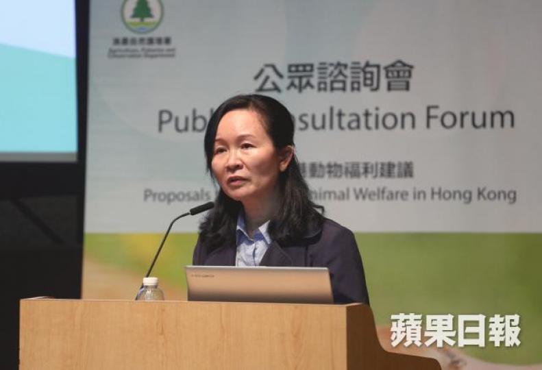 漁護署高級獸醫師周嘉慧 漁護署高級獸醫師周嘉慧
