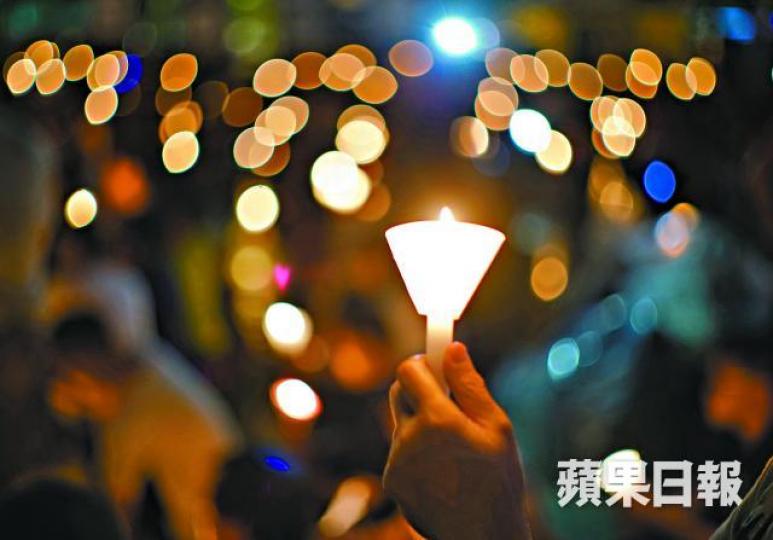 維園燭光集會是最大型的六四紀念活動。資料圖片
維園燭光集會是最大型的六四紀念活動。資料圖片