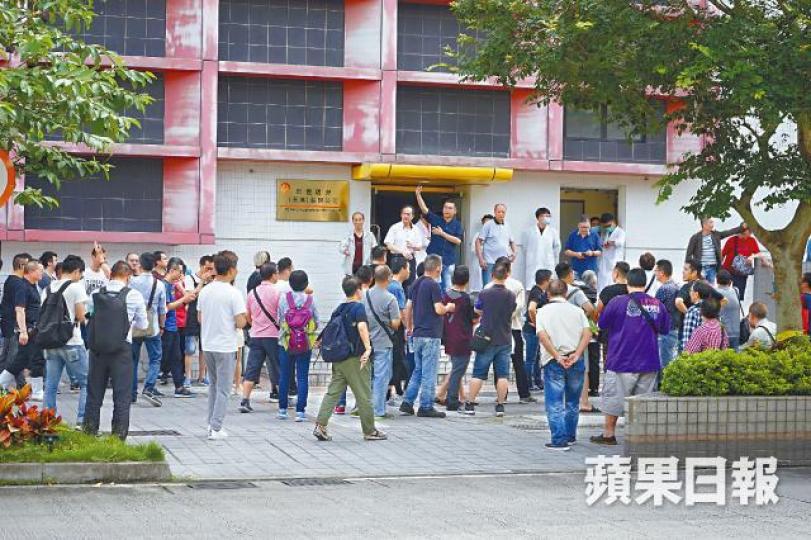 大批活豬買手昨包圍上水屠房門口,要求政府不要殺豬。張家豪攝昨日街市豬肉檔冷清,生意變差。本港今起或無活豬供應。資料圖片 大批活豬買手昨包圍上水屠房門口,要求政府不要殺豬。張家豪攝昨日街市豬肉檔冷清,生意變差。本港今起或無活豬供應。資料圖片
