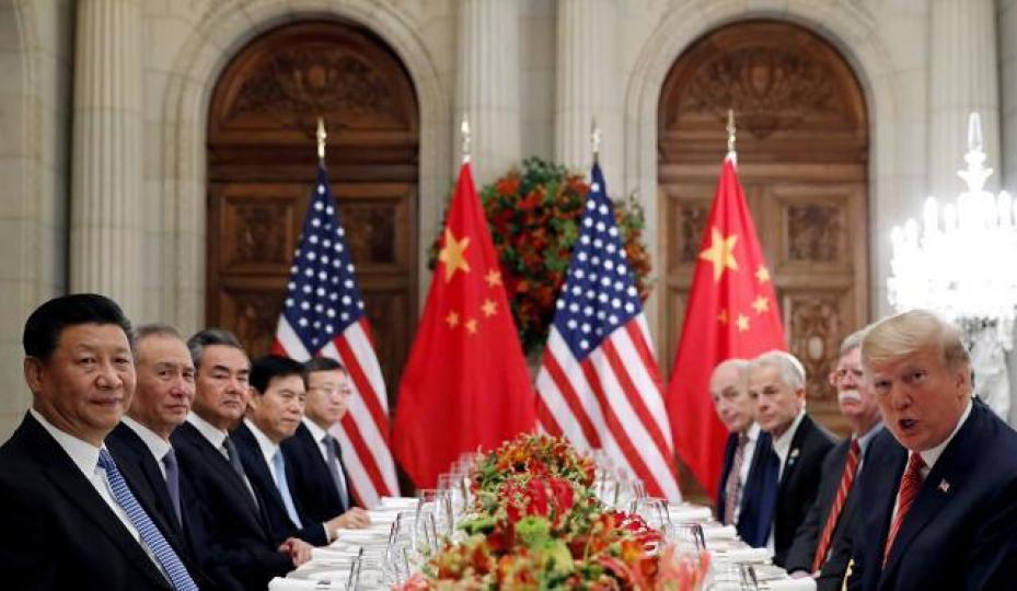 中美大協議越近尾聲越多反覆,但今次應該係最後一次,下個月相信完場。 資料圖片 中美大協議越近尾聲越多反覆,但今次應該係最後一次,下個月相信完場。 資料圖片