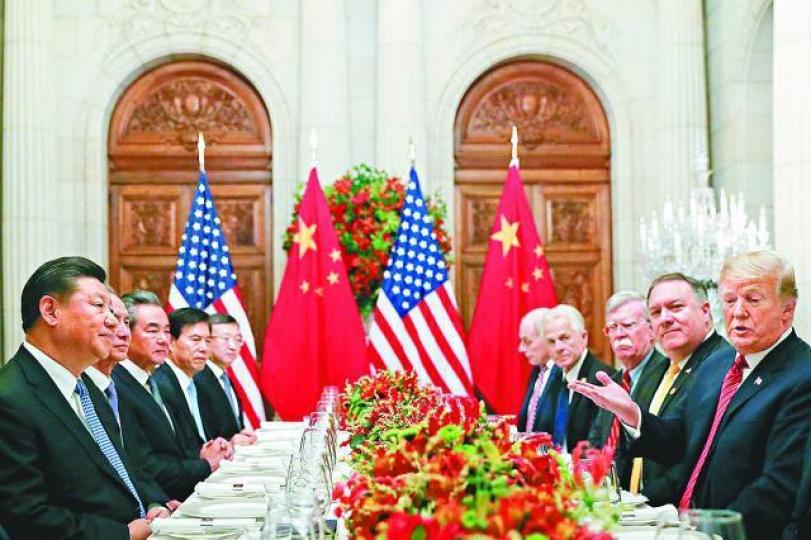 去年底習特會達成共識,中美雙方同意暫停加徵關稅90天。 去年底習特會達成共識,中美雙方同意暫停加徵關稅90天。