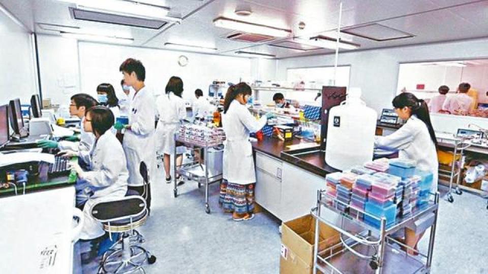華大基因研究部門。 華大基因研究部門。