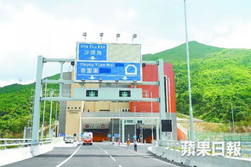 駕駛者日後毋須經粉嶺市中心到沙頭角。朱家駿攝 駕駛者日後毋須經粉嶺市中心到沙頭角。朱家駿攝