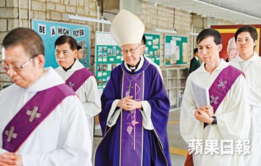 香港宗座署理湯漢樞機昨呼籲教友為修訂《逃犯條例》所引起的社會恐慌和撕裂祈禱。資料圖片 香港宗座署理湯漢樞機昨呼籲教友為修訂《逃犯條例》所引起的社會恐慌和撕裂祈禱。資料圖片
