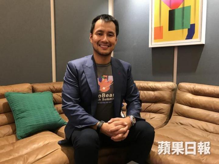 莊崇耀笑言要將GoBear變成「BigBear」。 莊崇耀笑言要將GoBear變成「BigBear」。