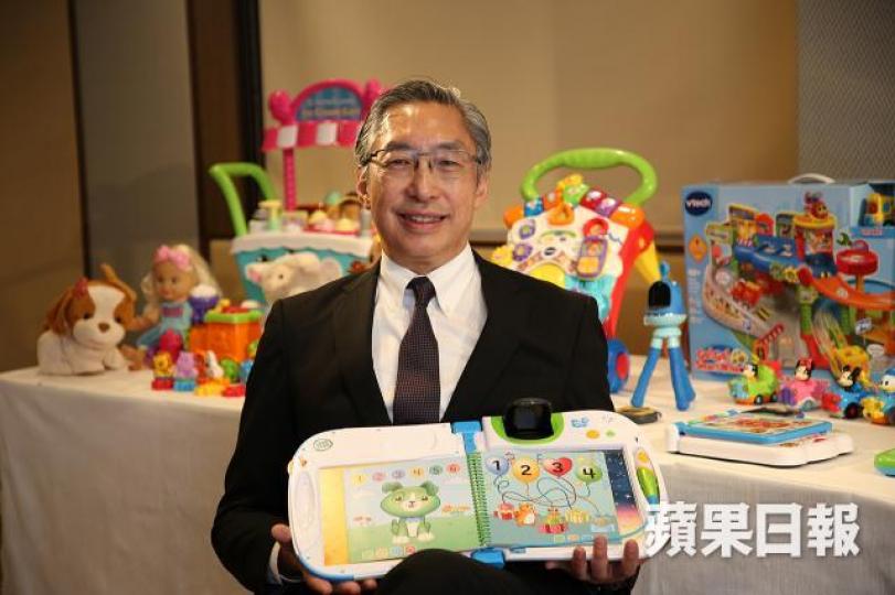 偉易達主席兼行政總裁黃子欣直言,會把部份關稅轉嫁至消費者。資料圖片 偉易達主席兼行政總裁黃子欣直言,會把部份關稅轉嫁至消費者。資料圖片