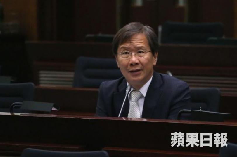 公民黨郭家麒對容許於醫管局做滿五年的海外醫生,自動獲全面註冊資格的草案表示極大保留。董立華攝 公民黨郭家麒對容許於醫管局做滿五年的海外醫生,自動獲全面註冊資格的草案表示極大保留。董立華攝
