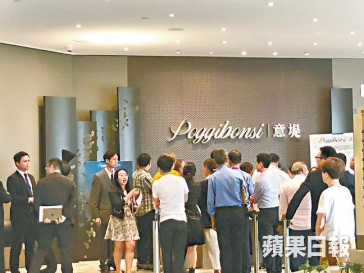 意堤昨日推售57伙,惟單日只賣出6伙。 意堤昨日推售57伙,惟單日只賣出6伙。