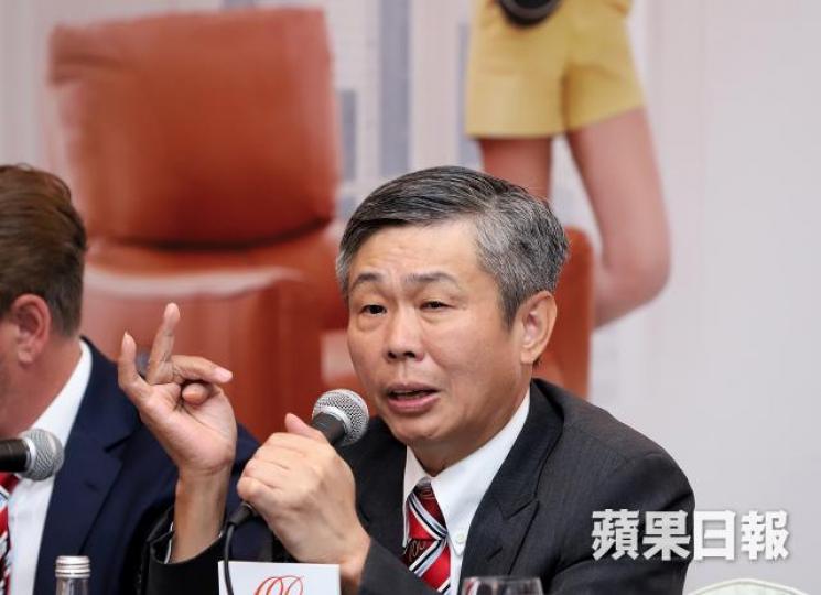 敏華主席黃敏利。譚德潤攝 敏華主席黃敏利。譚德潤攝
