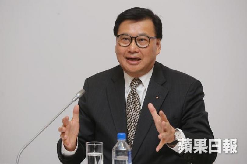 港華燃氣主席兼執行董事陳永堅。資料圖片 港華燃氣主席兼執行董事陳永堅。資料圖片
