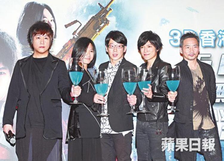 五月天前晚出席首映禮，自爆演唱會電影中會有彩蛋。