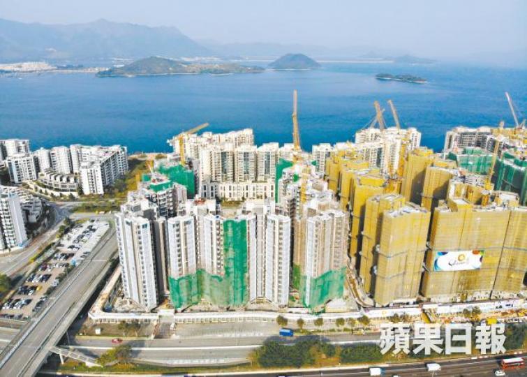白石角雲滙成首個因招標透明度問題遭檢控的新盤。資料圖片 白石角雲滙成首個因招標透明度問題遭檢控的新盤。資料圖片