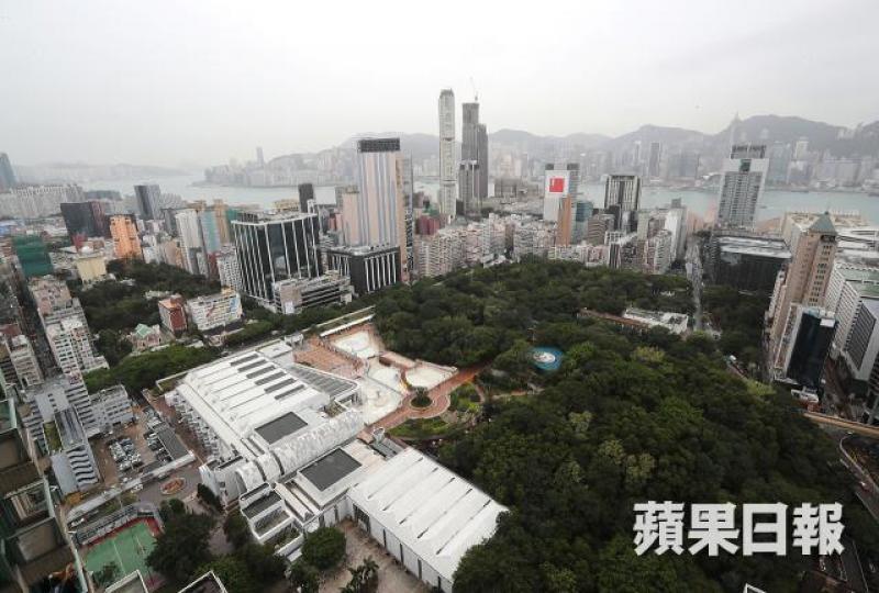 政府就九龍公園展開第二階段公眾諮詢,並提出興建5層的地下城。資料圖片 政府就九龍公園展開第二階段公眾諮詢,並提出興建5層的地下城。資料圖片