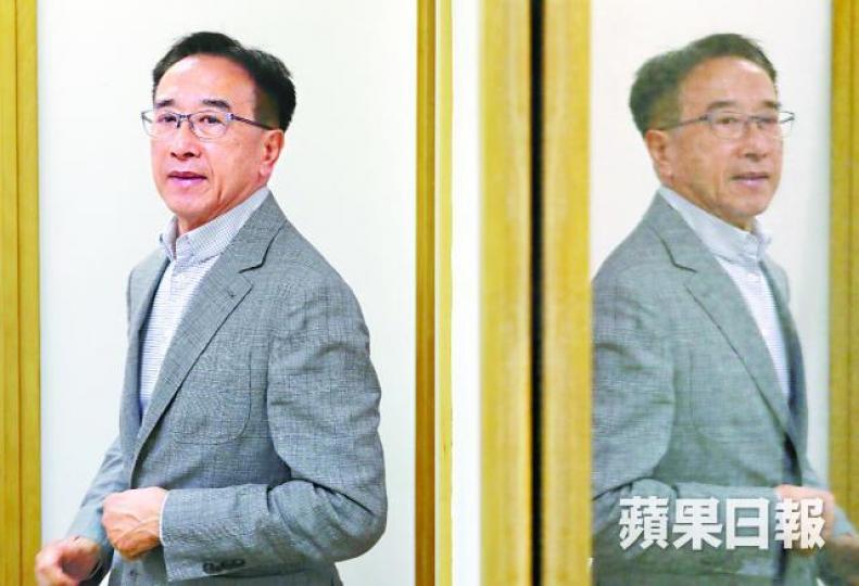 田北俊昨在商台節目批評民主派出訪是「好心做壞事」。 田北俊昨在商台節目批評民主派出訪是「好心做壞事」。