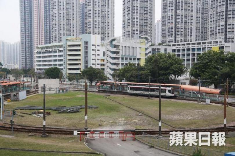 天榮站新地住宅項目地盤最快本月31日復工。資料圖片 天榮站新地住宅項目地盤最快本月31日復工。資料圖片