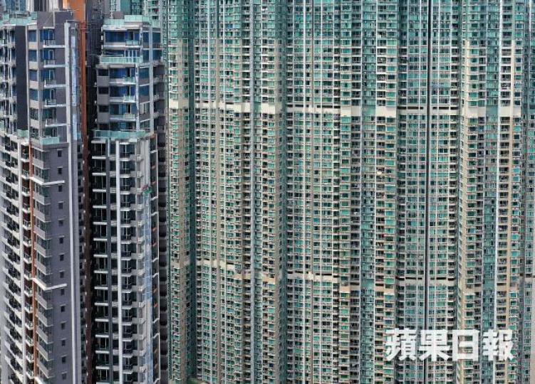香港的住宅樓宇近年不斷向高空發展。馬泉崇攝 香港的住宅樓宇近年不斷向高空發展。馬泉崇攝