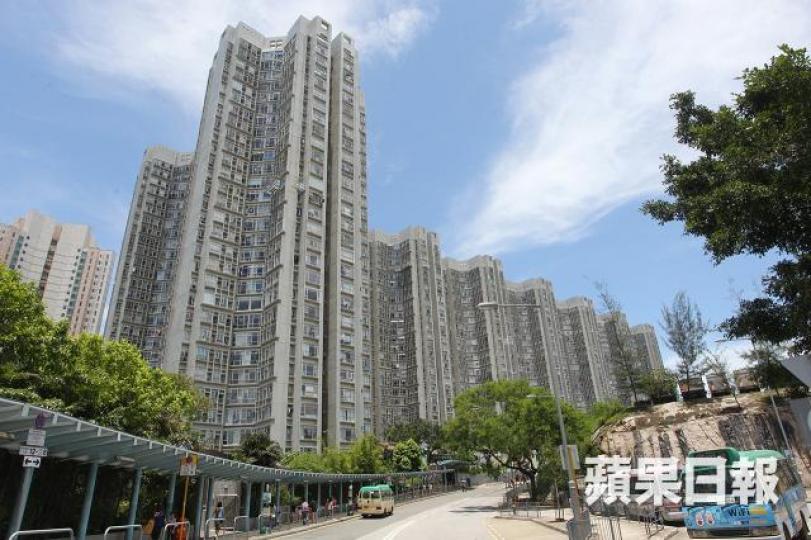 匯景花園位於港鐵藍田站上蓋。資料圖片 匯景花園位於港鐵藍田站上蓋。資料圖片