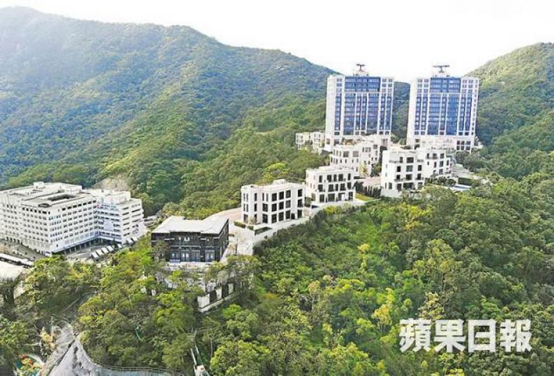 山頂Mount Nicholson備受富豪追捧。 山頂Mount Nicholson備受富豪追捧。