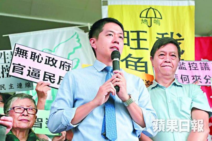 許智峯坦言擔憂判刑令他無法參與審議影響香港深遠的《逃犯條例》修訂。夏家朗攝 許智峯坦言擔憂判刑令他無法參與審議影響香港深遠的《逃犯條例》修訂。夏家朗攝