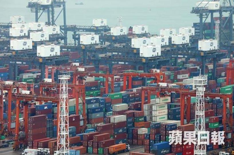 香港4月商品整體出口貨值下跌2.6%。 香港4月商品整體出口貨值下跌2.6%。
