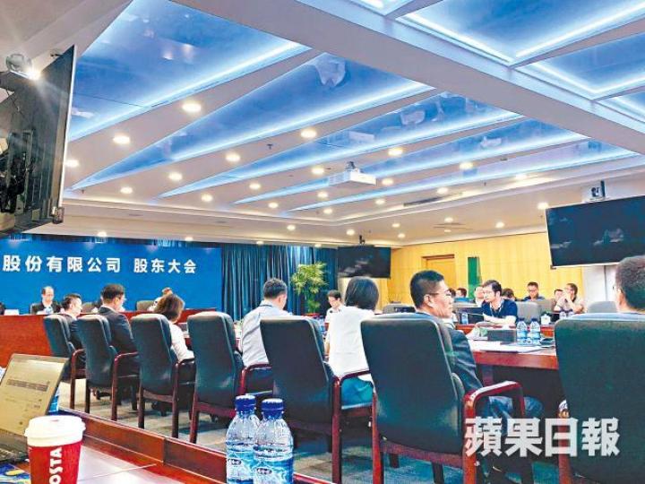 中興昨在深圳總部召開股東周年大會。 中興昨在深圳總部召開股東周年大會。