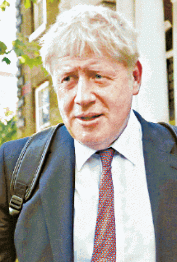 英國前外相約翰遜 英國前外相約翰遜