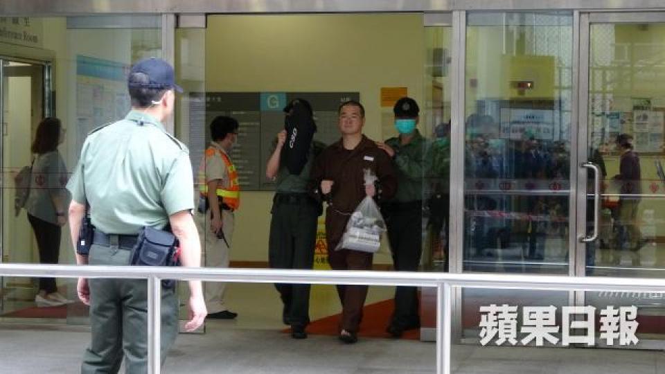邵家臻因佔中案目前在監獄服刑。資料圖片
邵家臻因佔中案目前在監獄服刑。資料圖片