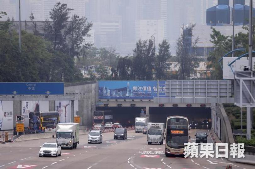 過去10年西隧的經營利潤率由61%增至78%。資料圖片 過去10年西隧的經營利潤率由61%增至78%。資料圖片