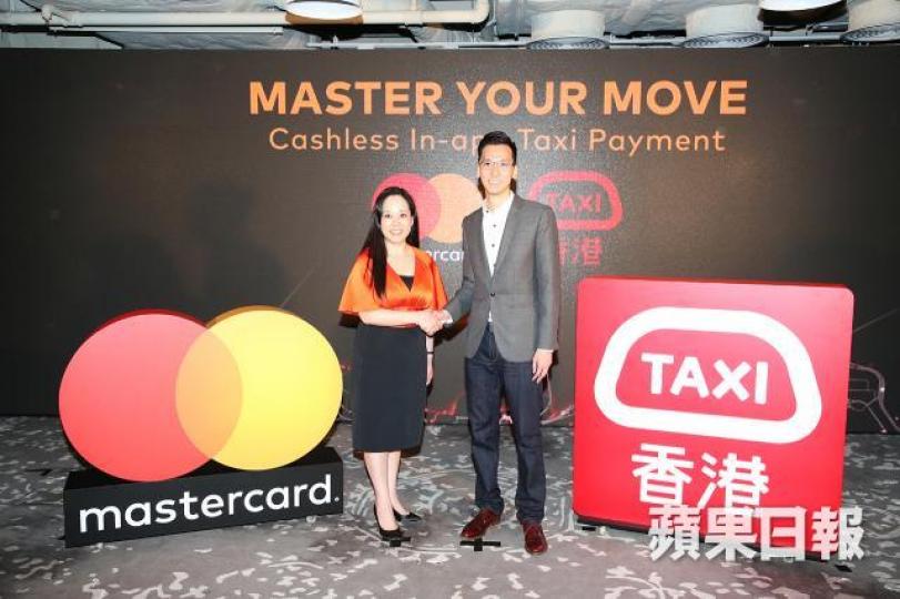 HKTaxi聯合創辦人Kay Lui(右)豪言有興趣收購滴滴香港業務。資料圖片 HKTaxi聯合創辦人Kay Lui(右)豪言有興趣收購滴滴香港業務。資料圖片