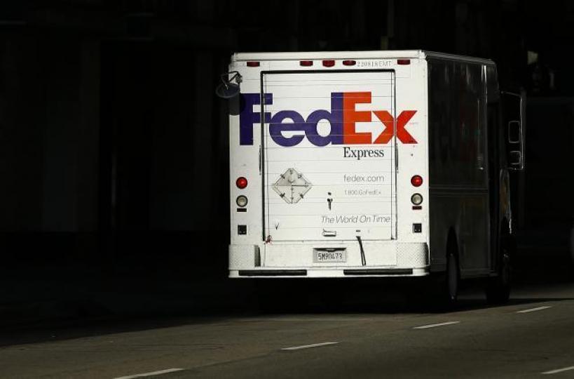 FedEx不幸被中國「看中」,因為FedEx把華為包裹送錯美國分派中心,被指控「嚴重損害用戶合法權益」。 資料圖片 FedEx不幸被中國「看中」,因為FedEx把華為包裹送錯美國分派中心,被指控「嚴重損害用戶合法權益」。 資料圖片
