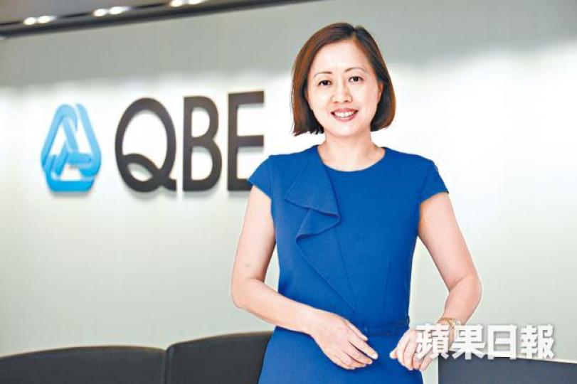于蕾表示,企業網絡安全措施越嚴密,保費會較低。何耀勤攝 于蕾表示,企業網絡安全措施越嚴密,保費會較低。何耀勤攝