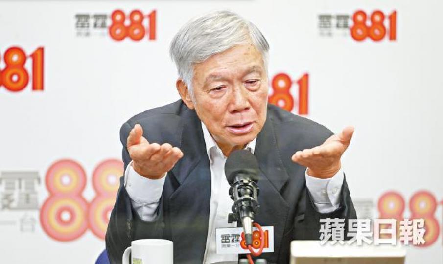 朱耀明表示封從德被拒入境是在意料之內。封從德 朱耀明表示封從德被拒入境是在意料之內。封從德