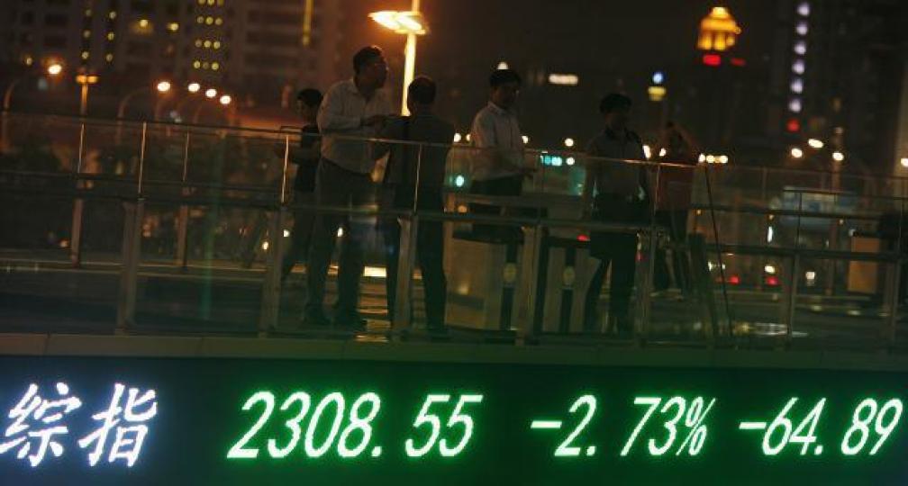 2012年6月4日,滬綜指收市跌64.89點。資料圖片 2012年6月4日,滬綜指收市跌64.89點。資料圖片