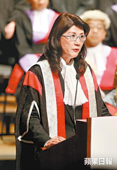 香港律師會會長彭韻僖 香港律師會會長彭韻僖
