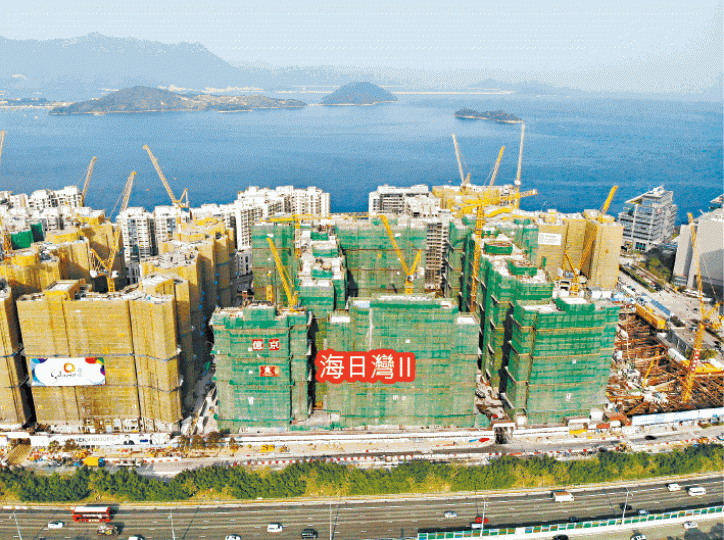 大埔海日灣II最新推50伙單位以招標方式出售。資料圖片 大埔海日灣II最新推50伙單位以招標方式出售。資料圖片