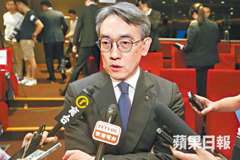 翟紹唐質疑現時提出《逃犯條例》修例不具迫切性。 翟紹唐質疑現時提出《逃犯條例》修例不具迫切性。