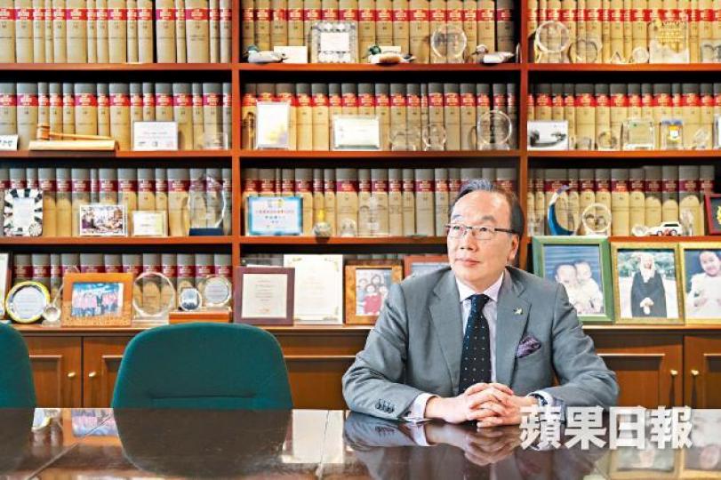梁家傑強調《逃犯條例》修訂比《基本法》23條立法更嚴重。 梁家傑強調《逃犯條例》修訂比《基本法》23條立法更嚴重。