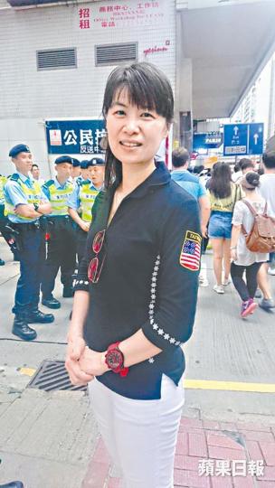 黃鈺綺稱留意到不少年輕人昨首次遊行,呼籲港人不要灰心。
黃鈺綺稱留意到不少年輕人昨首次遊行,呼籲港人不要灰心。