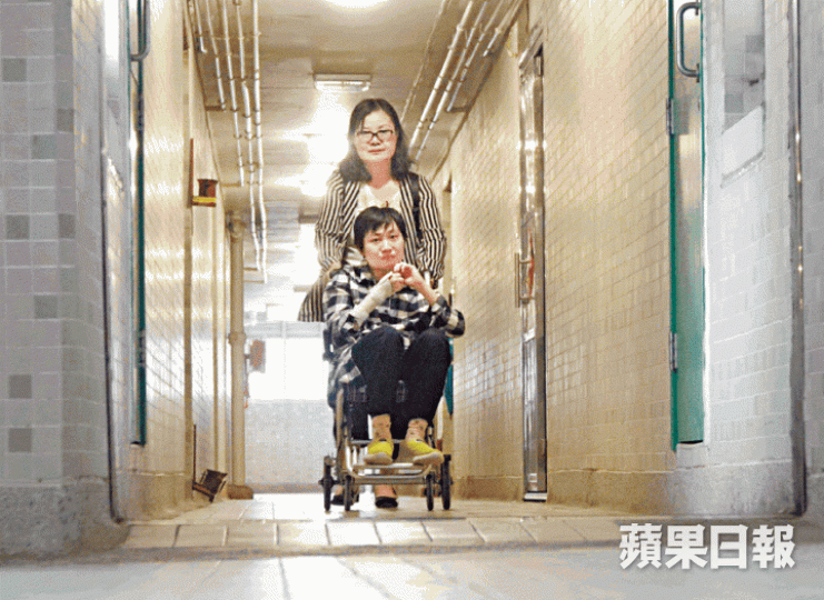 史家恩3歲時確診患上神經系統疾病雷特氏症。
史家恩3歲時確診患上神經系統疾病雷特氏症。